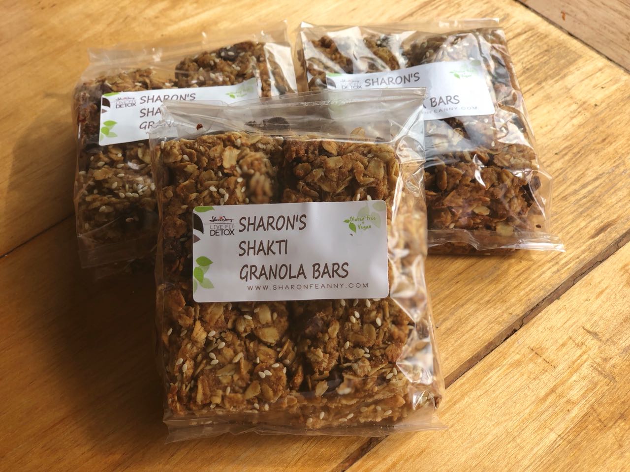 Shakti Granola Bars - Sharon Feanny Homemade Granola Bars Sharon Feanny Jamaica