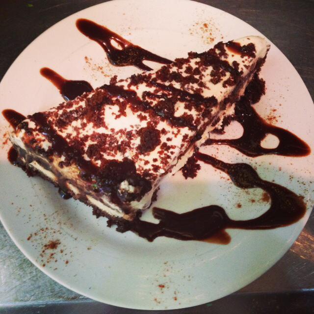 Rum Fire Ice Cream Cake